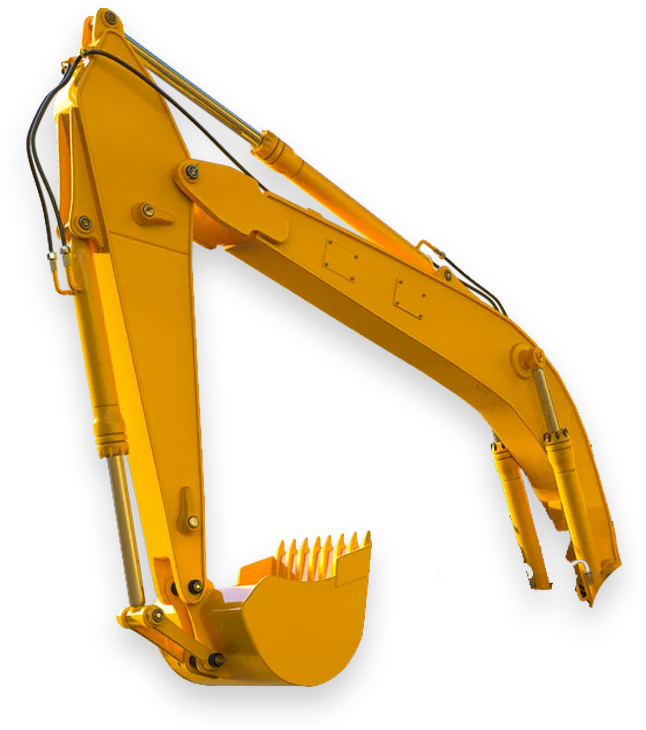 Koparka ramie 646x730